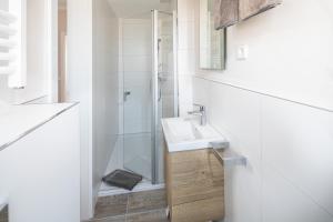 Kylpyhuone majoituspaikassa Winkelschiffchen II mit Sauna