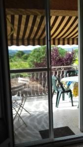 Balkón nebo terasa v ubytování Villa La Source