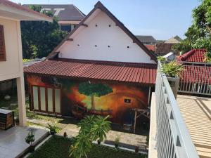Rakennus, jossa guesthouse sijaitsee