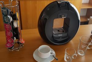 Set per la preparazione di tè e caffè presso Alte Post zu Stetzsch
