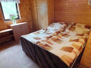 Letto o letti in una camera di Chata Údolíčko