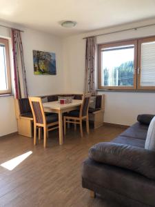 A seating area at Gutshof Harlandleiten