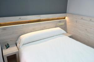 Postel nebo postele na pokoji v ubytování Hotel Alda Centro Oviedo
