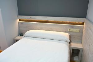 Postel nebo postele na pokoji v ubytování Hotel Alda Centro Oviedo