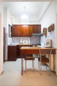 Kuchyň nebo kuchyňský kout v ubytování Flat in central Athens - Pangrati