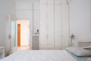 Postel nebo postele na pokoji v ubytování Flat in central Athens - Pangrati
