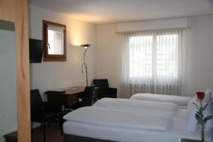 Letto o letti in una camera di Hotel Eremitage