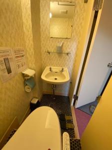 Koupelna v ubytování Asakusa Ryokan Toukaisou