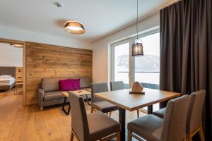 Posezení v ubytování Suites Nauders by mein Almhof Superior