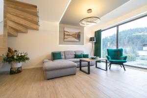 Posedenie v ubytovaní Apartament Marron 11 z sauną, bawialnią i widokiem na Skrzyczne - Dream Apart