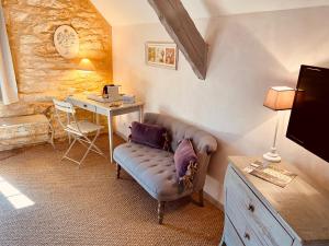 Χώρος καθιστικού στο La Closerie de Sarlat Maison d hôtes de charme