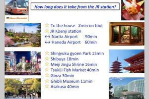 Galería fotográfica de CuteFamilyHouse! 3LDK 6minShinjuku 3minJRsta Cozy,Fun,Bright! KidsFree Under6yrs en Tokio