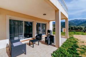 Nespecifikovaný výhled na hory nebo výhled na hory při pohledu z apartmánu
