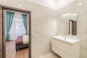 Kúpeľňa v ubytovaní Global Suites Budapest