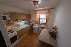 Kuchyňa alebo kuchynka v ubytovaní Apartment Lucky Liptov