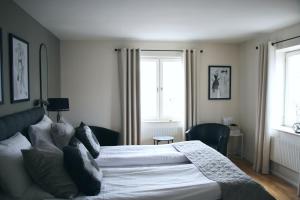 Hotel Carlshamn 객실 침대