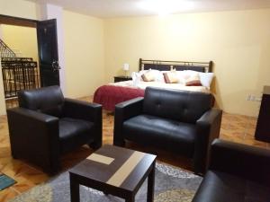 Posezení v ubytování HOTEL EDELMIRA
