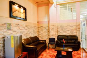 Posezení v ubytování HOTEL EDELMIRA