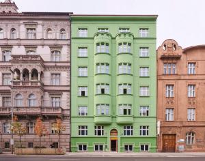 Budova, kde se apartmán nachází