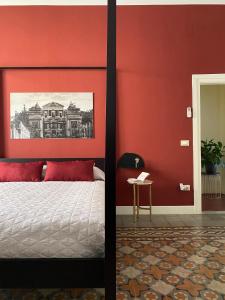 Postel nebo postele na pokoji v ubytování B&B Palazzo Corselli