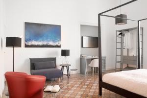 Postel nebo postele na pokoji v ubytování B&B Palazzo Corselli