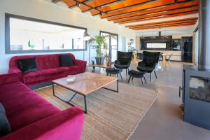 Posezení v ubytování Villa Guadiana Golf