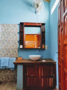 Vonios kambarys apgyvendinimo įstaigoje B & B Mariamacounda