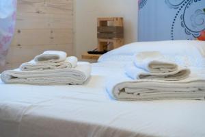 Кровать или кровати в номере Villa Lina Bed&Breakfast