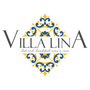 ターラントにあるVilla Lina Bed&Breakfastの模様の心のヴィラのロゴ