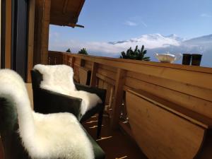 Posezení v ubytování Chalet Sonnberg