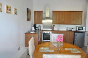 Кухня или мини-кухня в Marigot Palms Luxury Caribbean Apartment Suites
