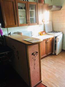 Kuchnia lub aneks kuchenny w obiekcie Agroturystyka u Strażaka