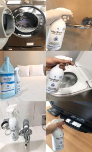 Incheon Airport Guesthouse tesisinde bir banyo