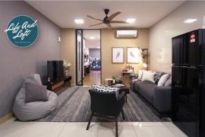 Gallery image of Lily and Loft - KL Gateway Bangsar LRT, WIFI, Netflix in Kuala Lumpur