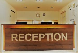 Vstupní hala nebo recepce v ubytování Akcent hotel