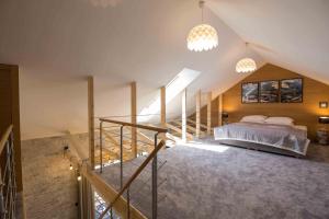 Posteľ alebo postele v izbe v ubytovaní Apartament Słoneczna Góra 1 z biokominkiem - Dream Apart
