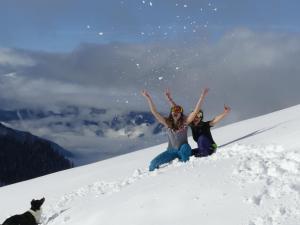 Badererhof Christine Wechselberger durante l'inverno