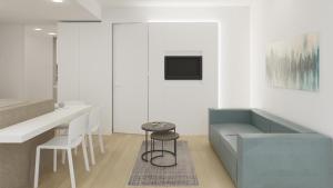 TV a/nebo společenská místnost v ubytování Hotel & Aparthotel Carinthia S