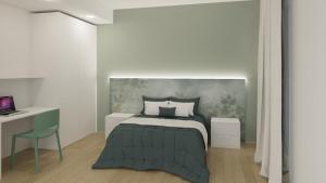 Postel nebo postele na pokoji v ubytování Hotel & Aparthotel Carinthia S