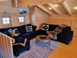 Posezení v ubytování Chalet Sonnberg