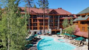 a hotel with a swimming pool and a resort at Marriott Grand Res Q1 #3256 in South Lake Tahoe