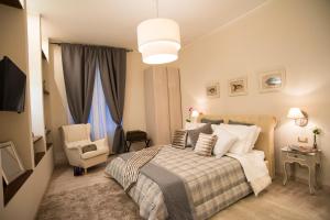 Un pat sau paturi într-o cameră la Town House 62