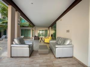 Area tempat duduk di José y Glendy Hotel