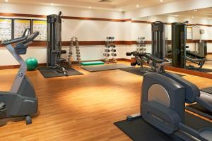 Fitness centrum a/nebo fitness zařízení v ubytování The Gateway Hotel