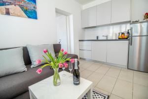 Kuchyň nebo kuchyňský kout v ubytování Apartments Vito