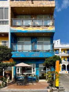 Balkón nebo terasa v ubytování LoveSea 126 Beach Inn
