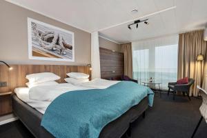 Letto o letti in una camera di Best Western Hotel Corallen