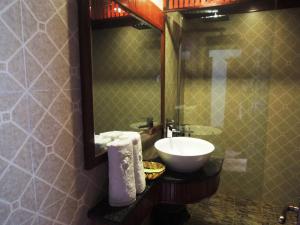 Phòng tắm tại Thai Binh Sapa Hotel
