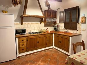 Kuchyňa alebo kuchynka v ubytovaní Vivelorural casa en pueblo de Zahara de la Sierra