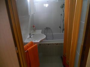 Koupelna v ubytování Apartmán Seč